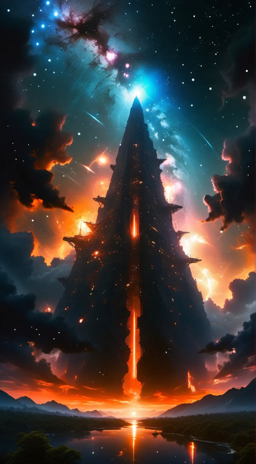 ai character: Sky background