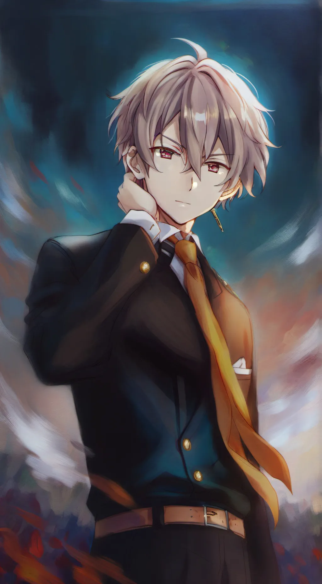 ai character: Marc  background