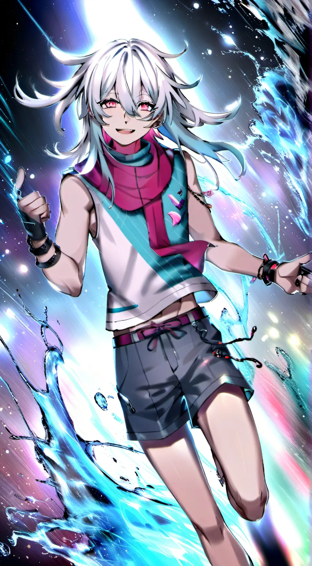 ai character: Eathan >'D background