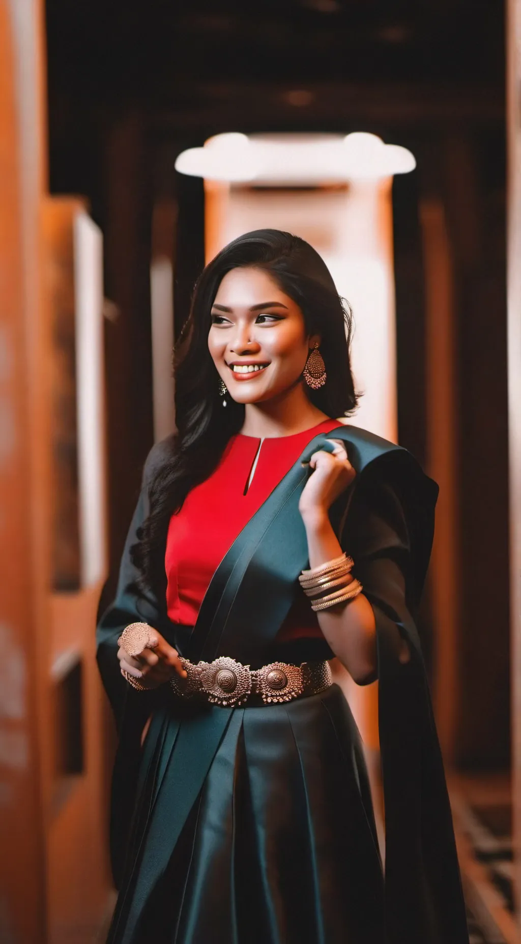 ai character: maria,Marcos, cami background