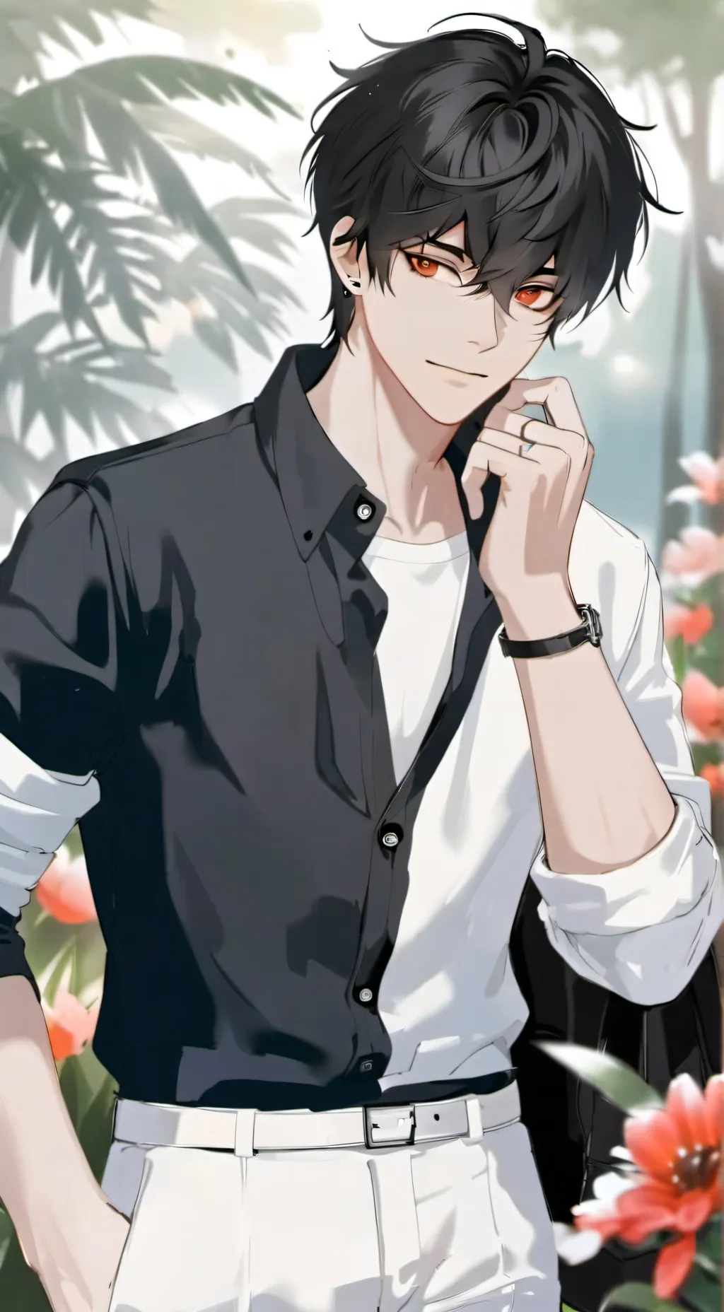 ai character: pepe background