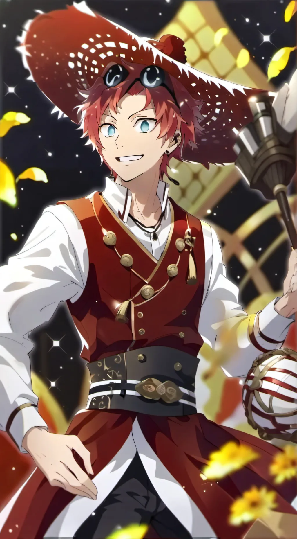 ai character: ✨ kirishima (bar)✨ background