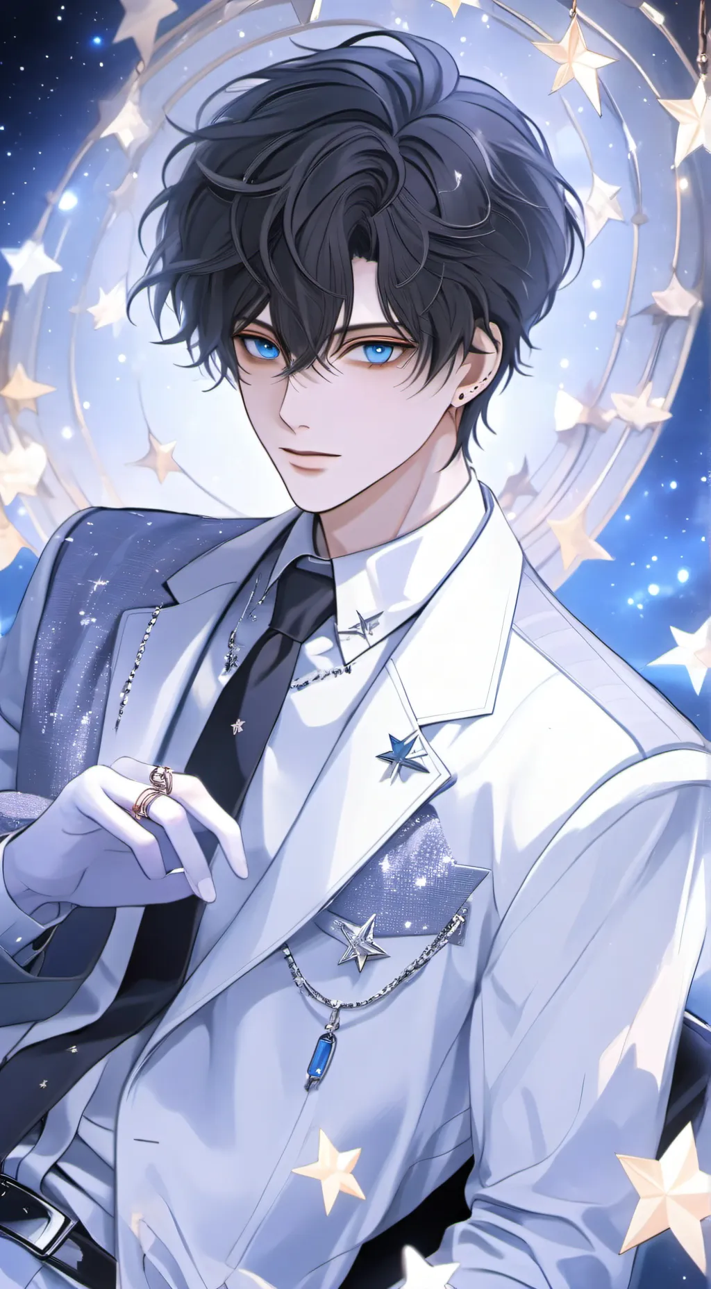 ai character: Vander background