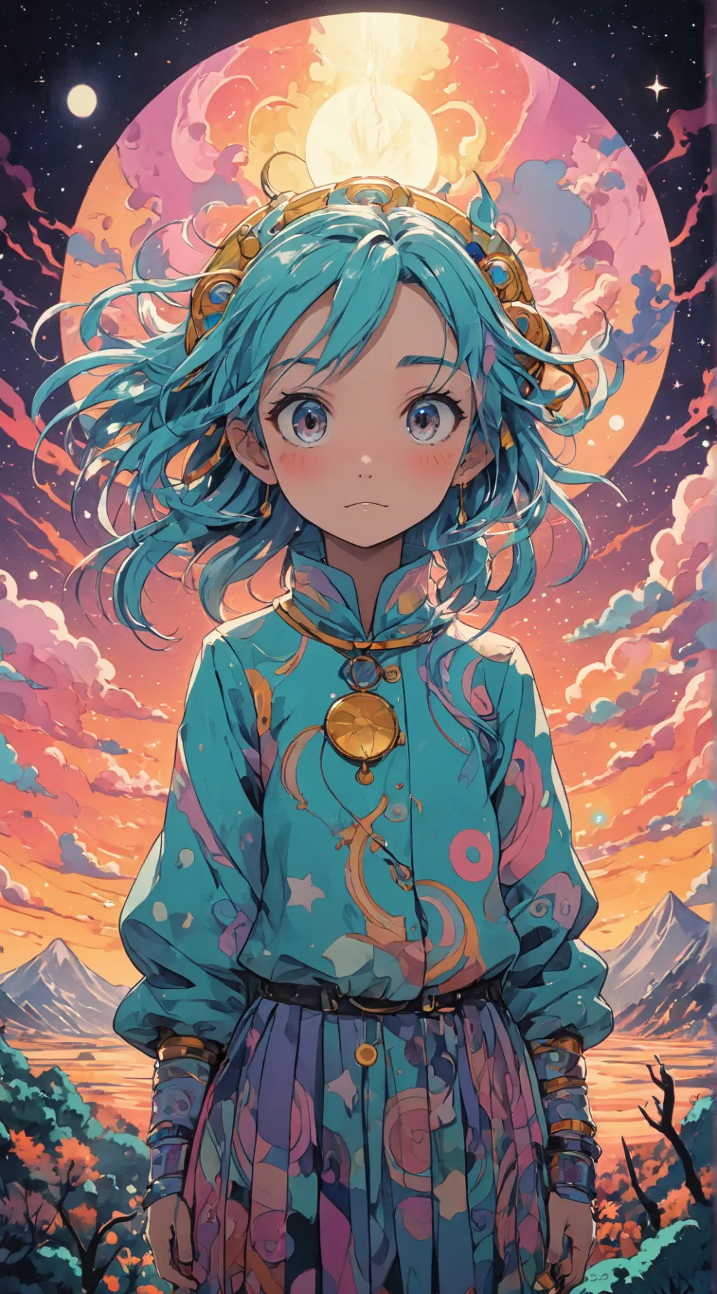 ai character: Ayame background