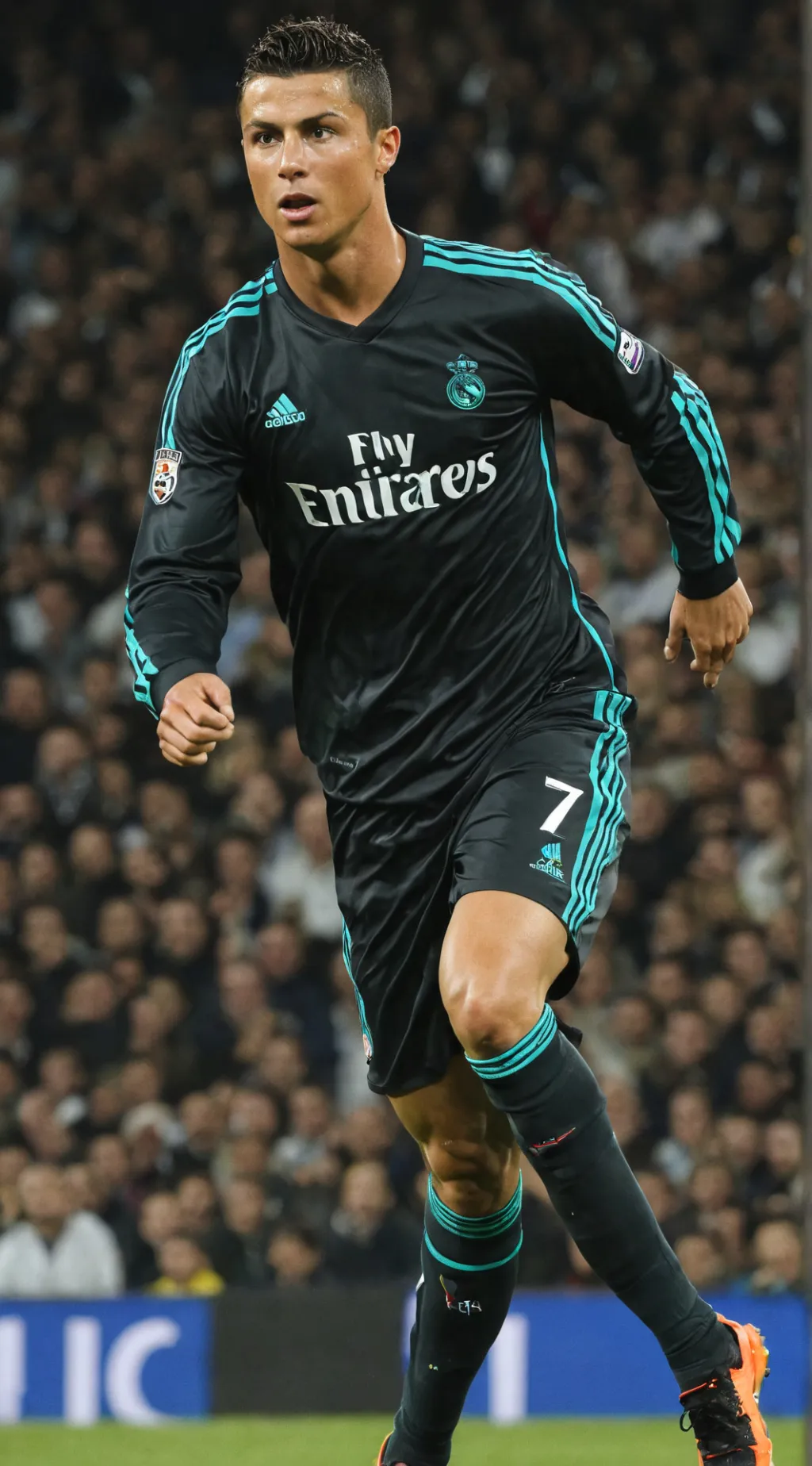 ai character: Ronaldo  background