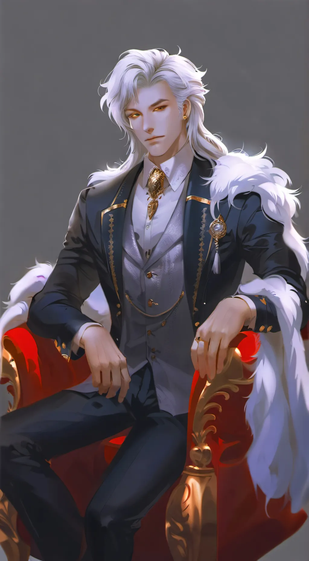 ai character: Xavier  background