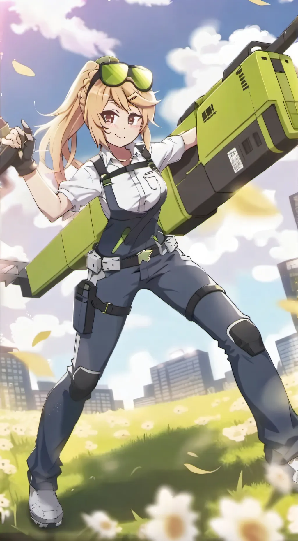 ai character: wrench wright background