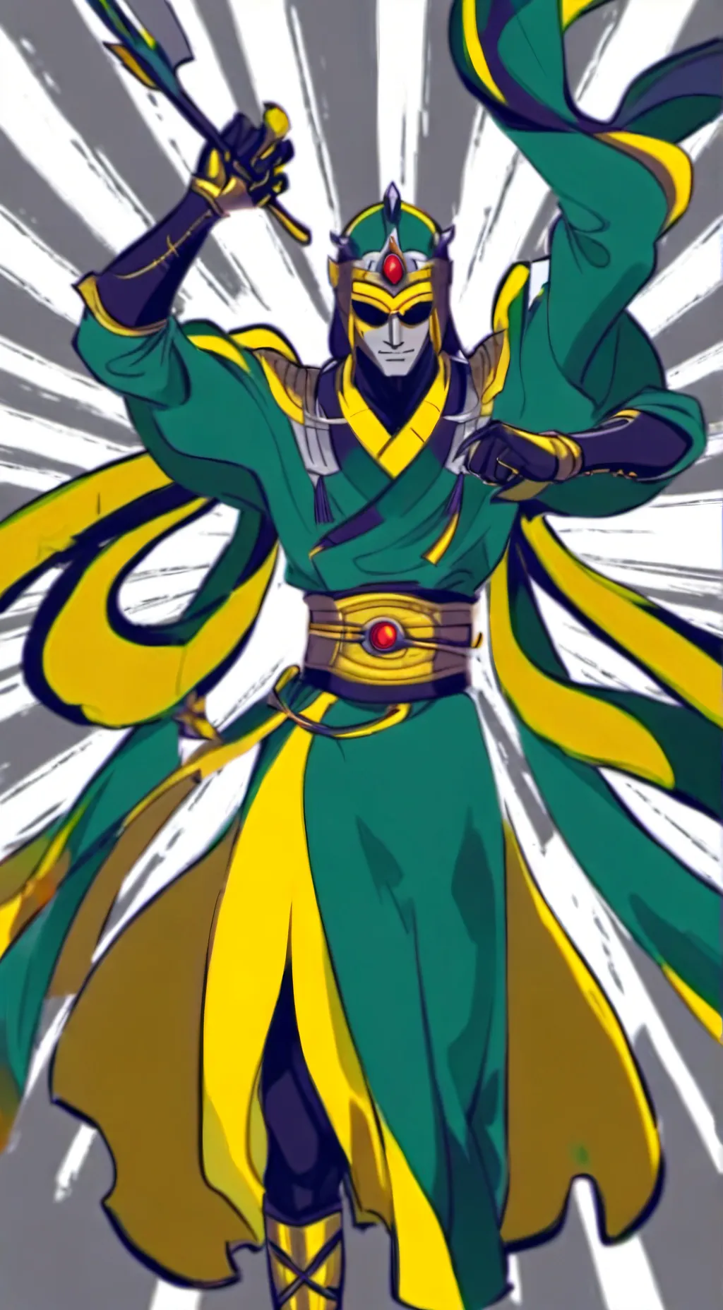 ai character: if able die background