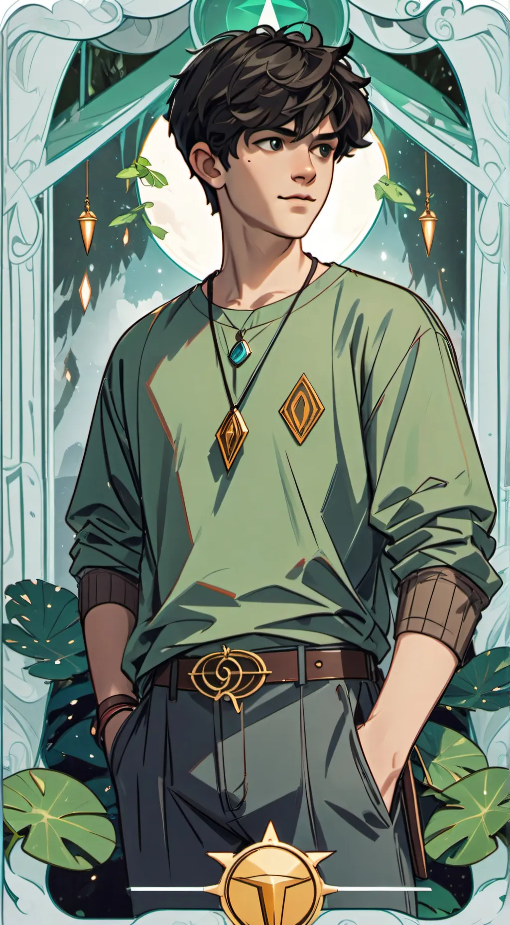 ai character: Luke Castellan background