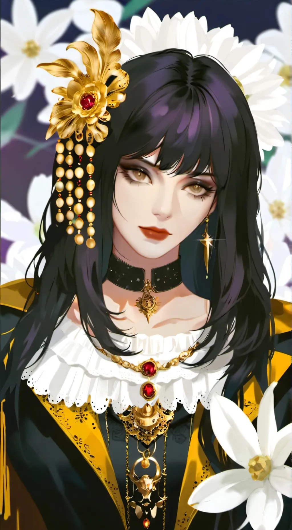 ai character: Lucie  background