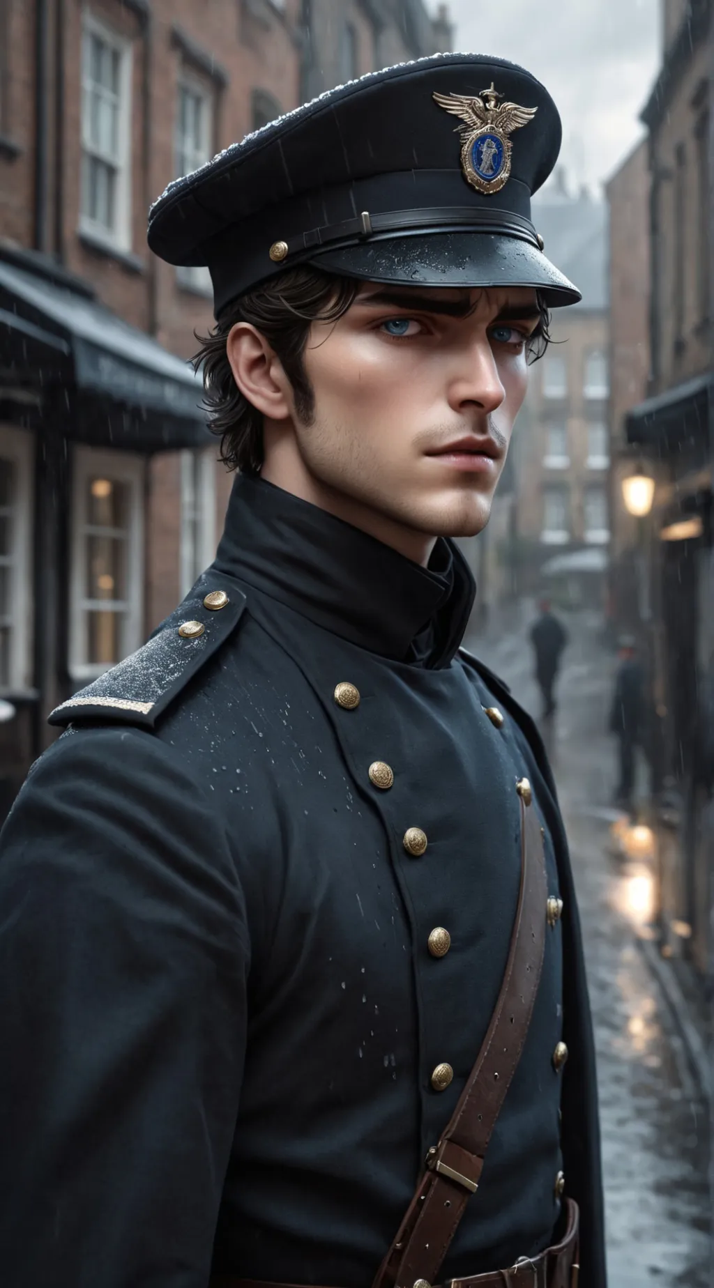 ai character: Larret Moore background