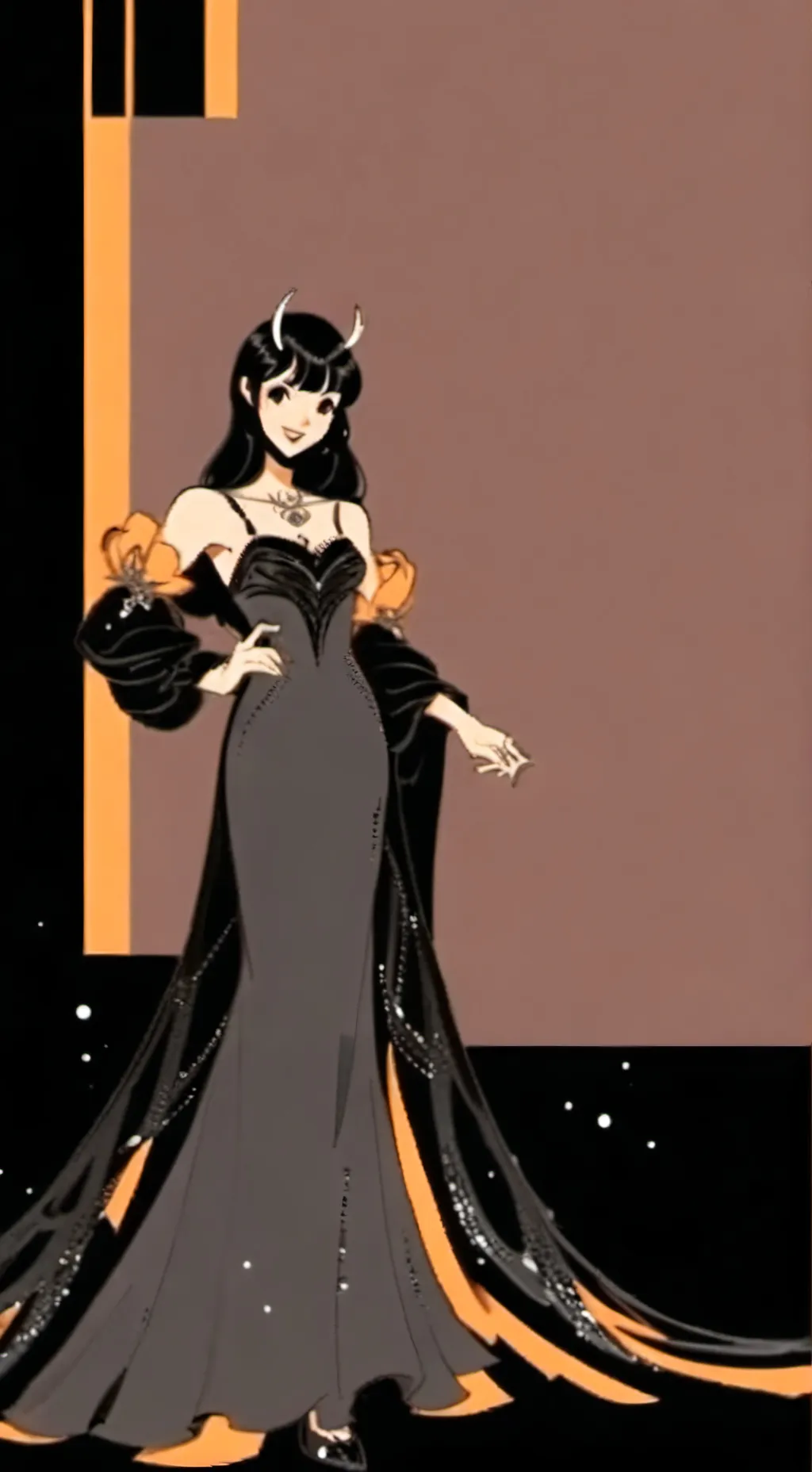 ai character: Bakugo & alice ang background