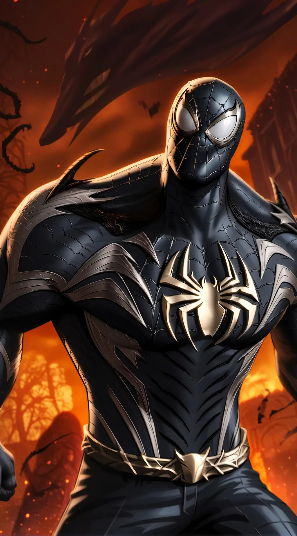 ai character: VENOM background