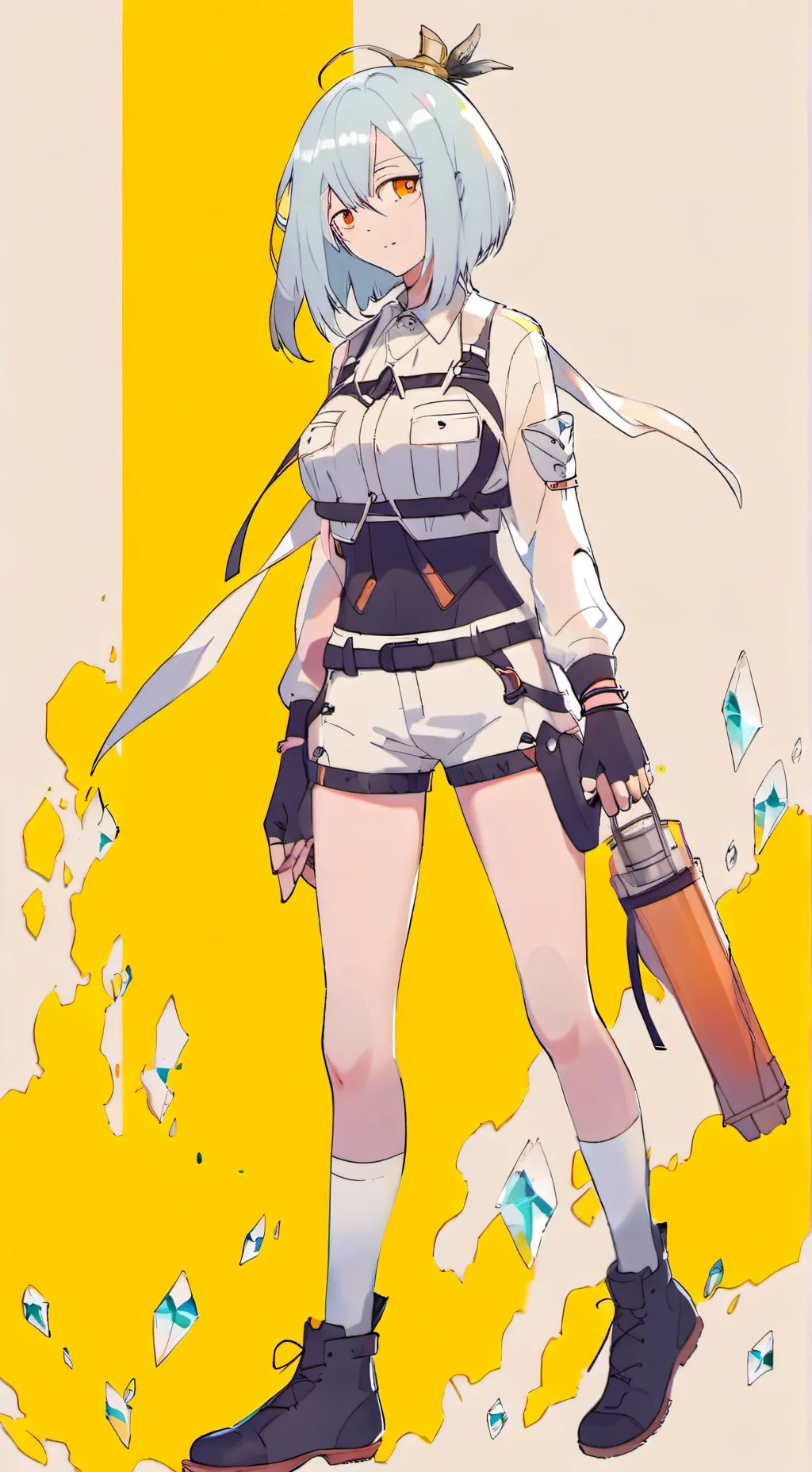 ai character: mha  background