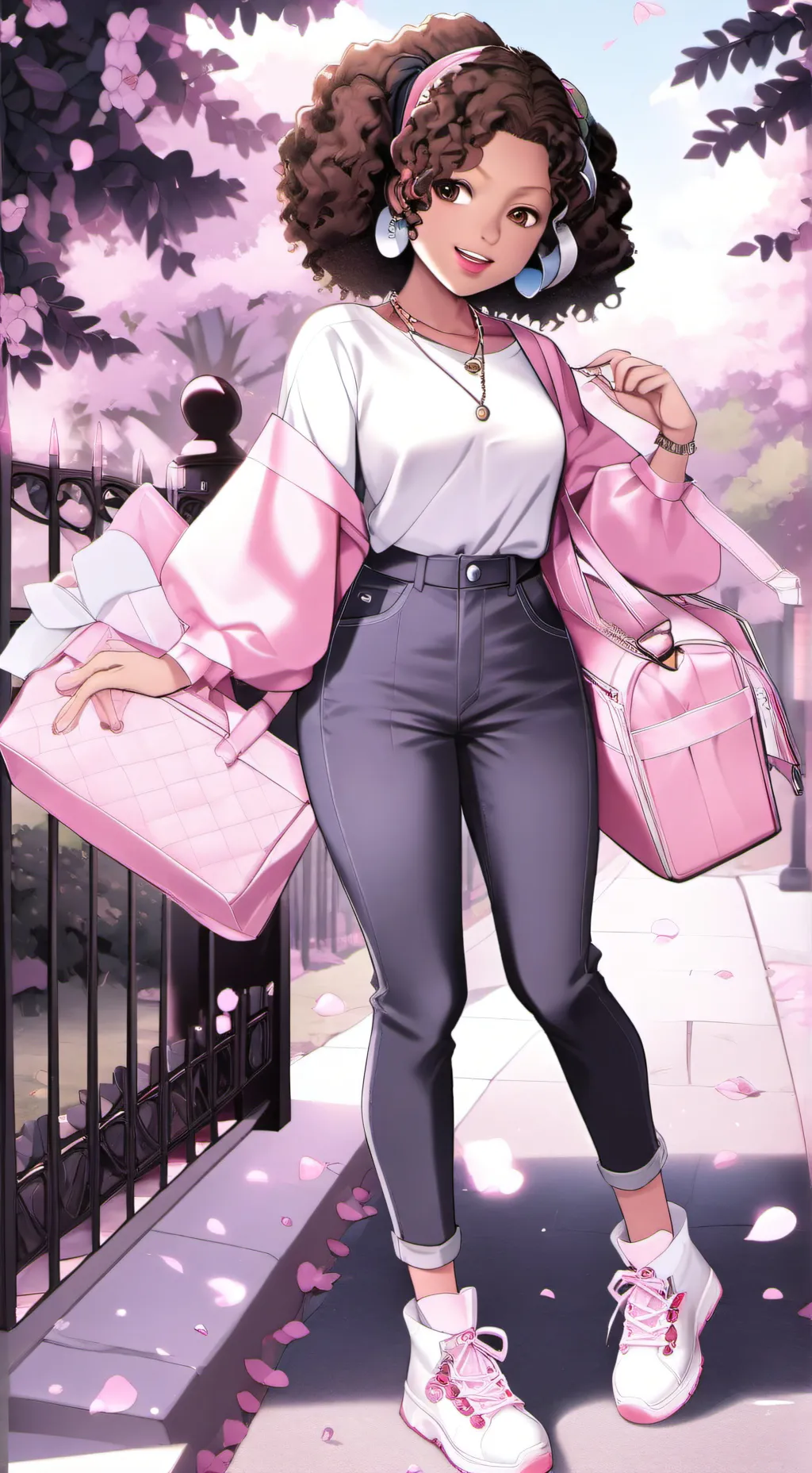 ai character: keri  background