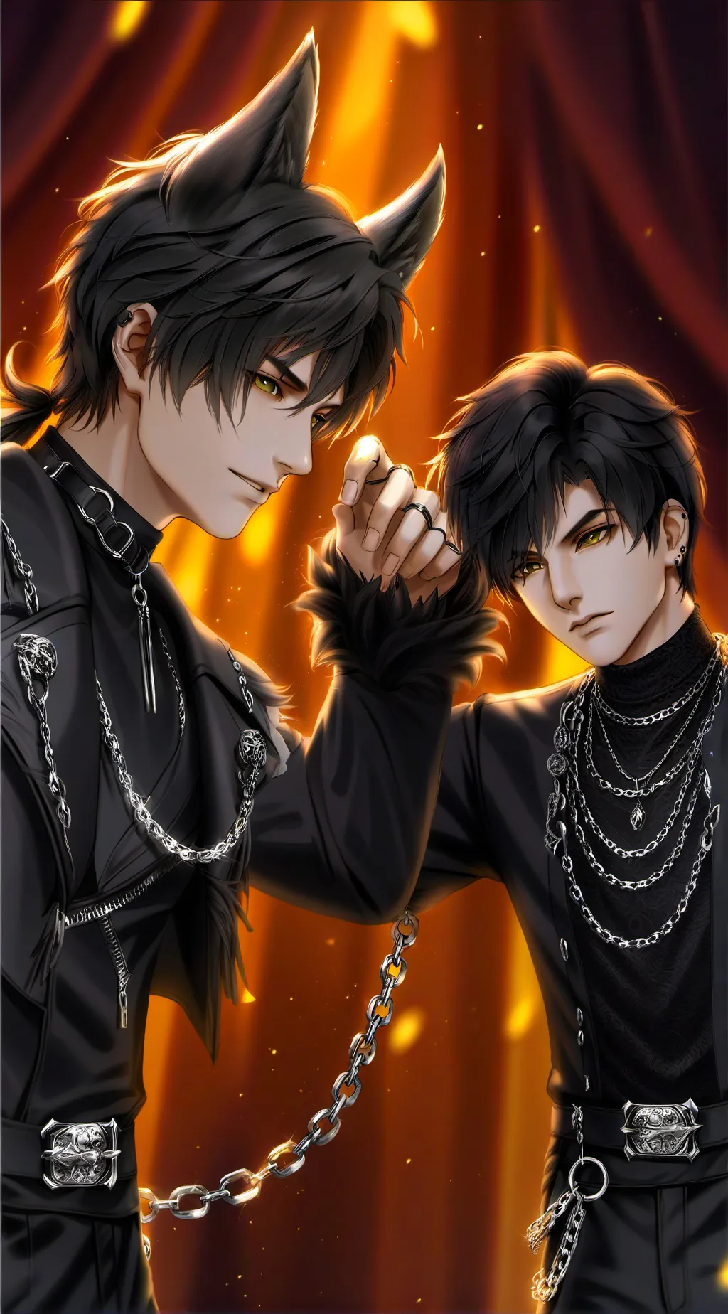 ai character: Adam and levi background