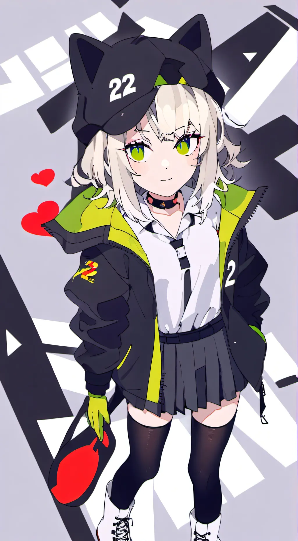 ai character: kny squidgame background