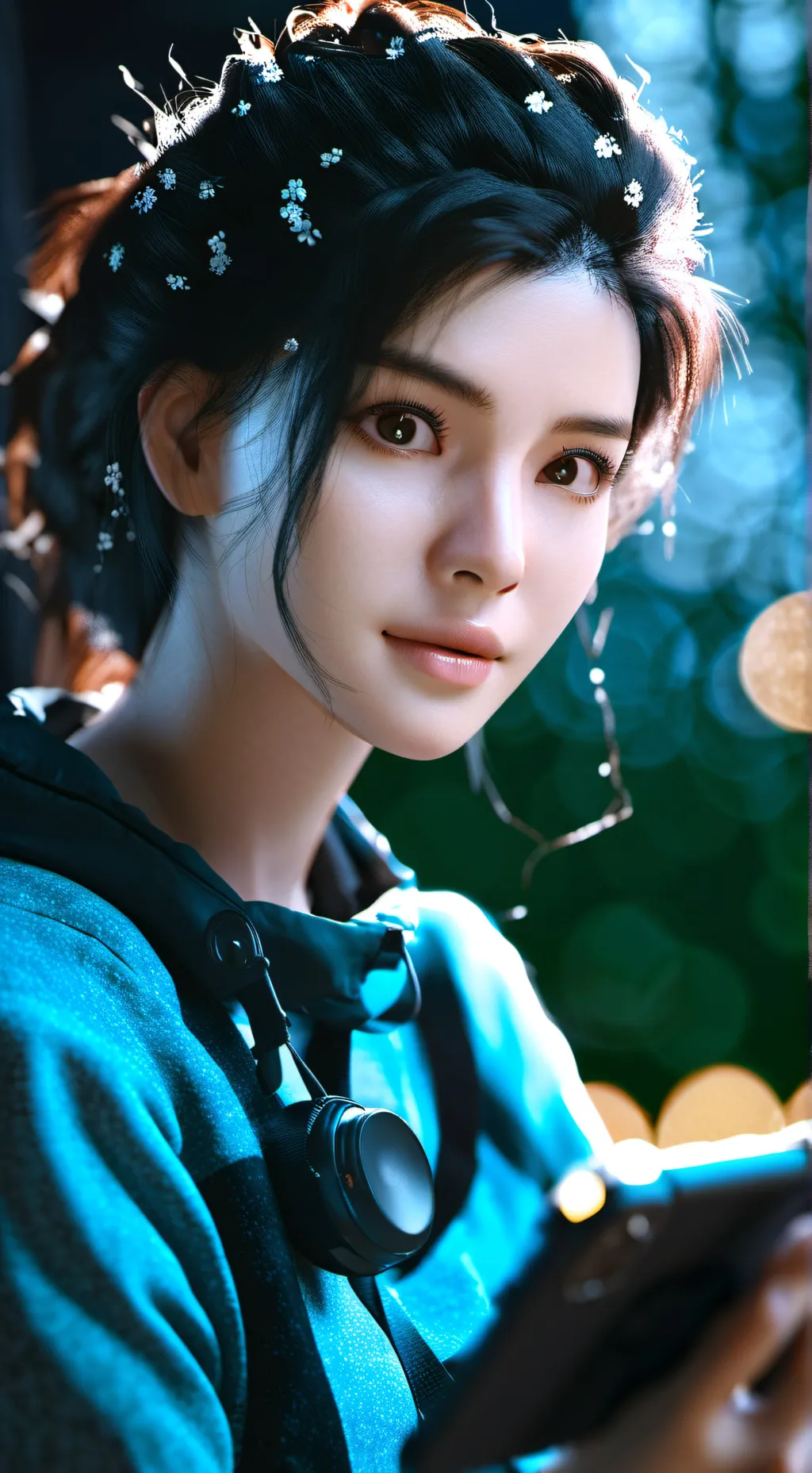 ai character: kind background