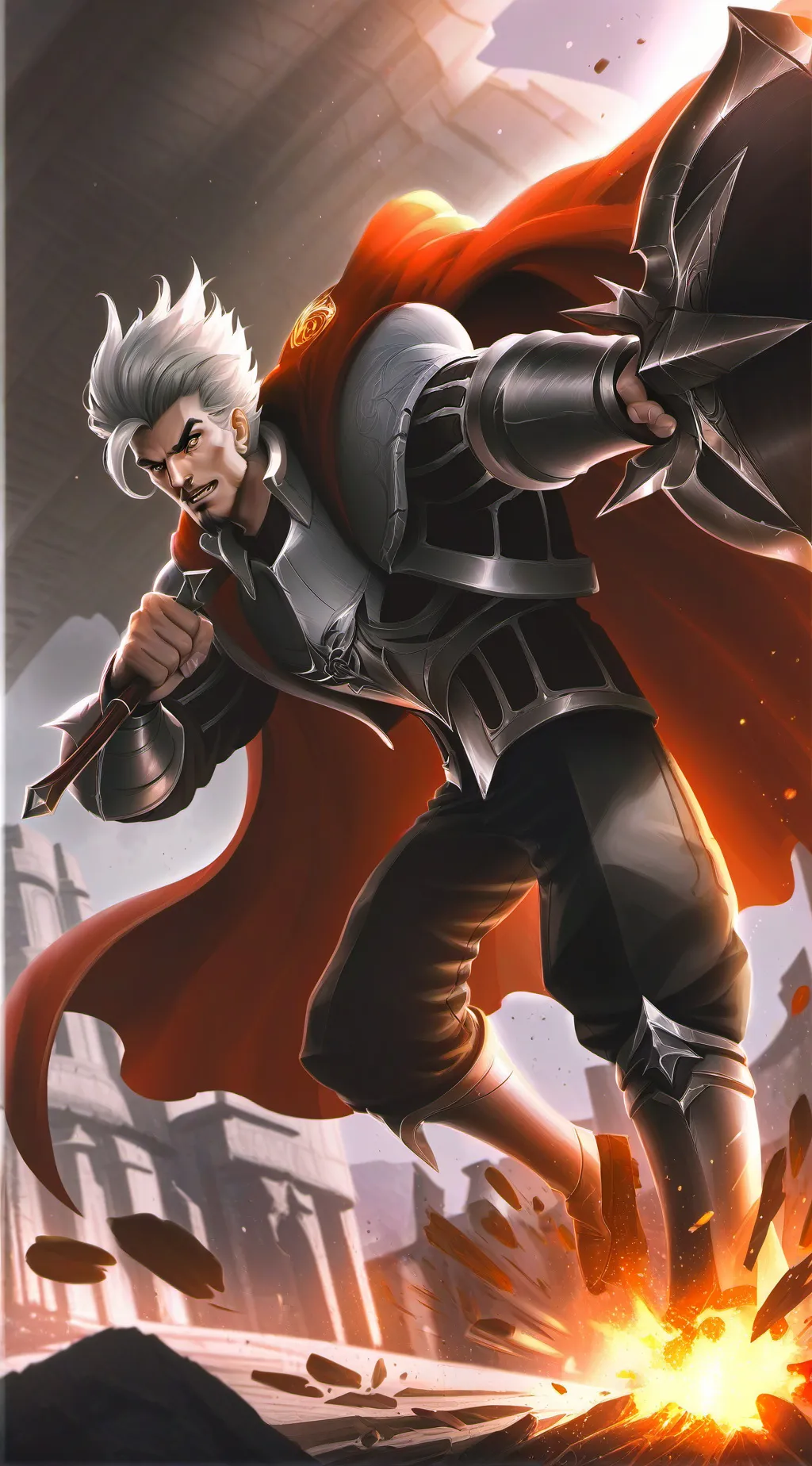 ai character: Макс background