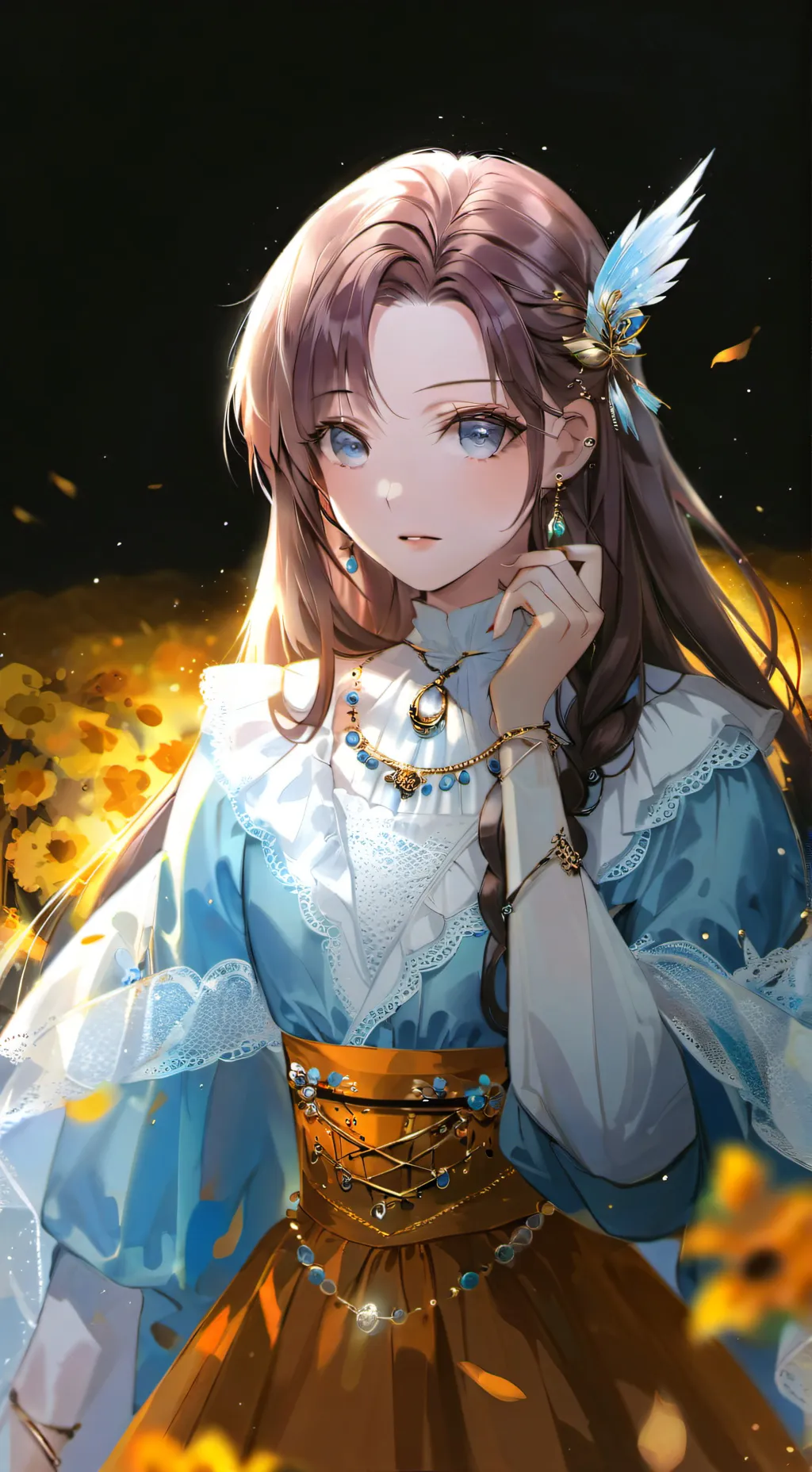 ai character: mllr ami ❤️‍🔥 background