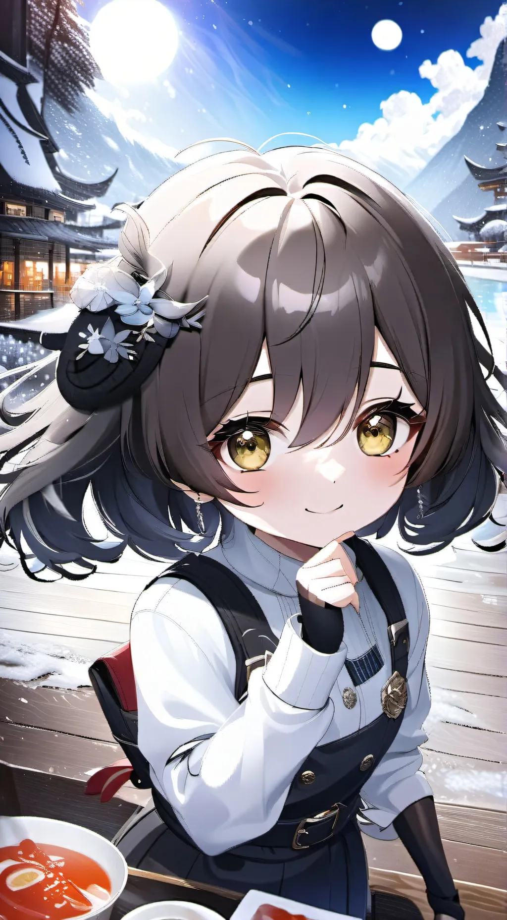 ai character: рикка background