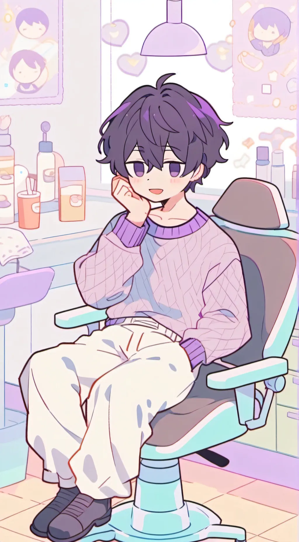 ai character: Zander background