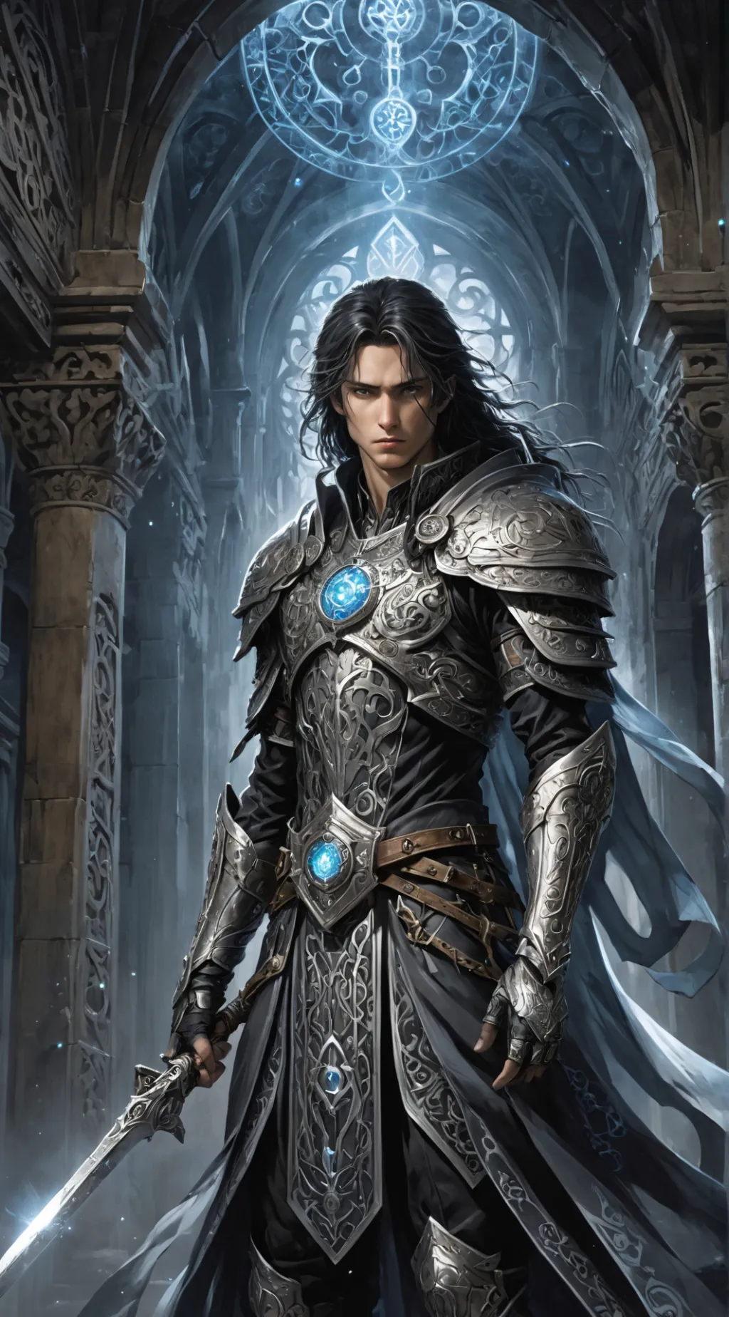 ai character: Theron background