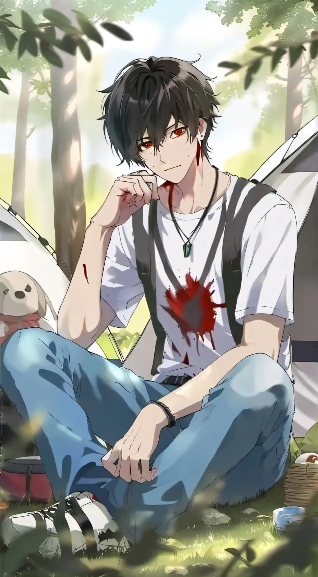 ai character: SCP breakout background