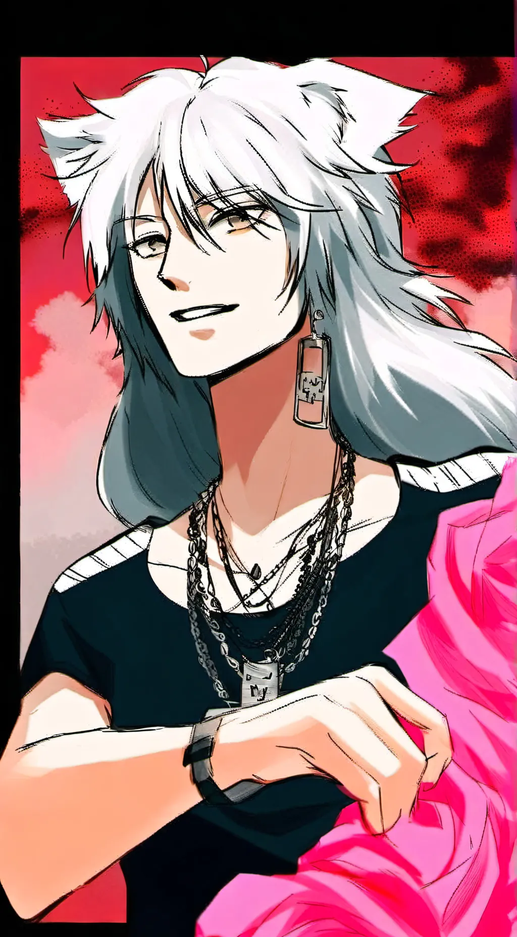 ai character: Yoko kurama background