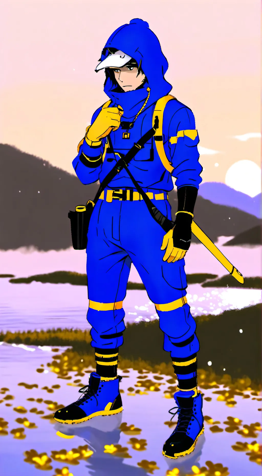 ai character: Jevin  background