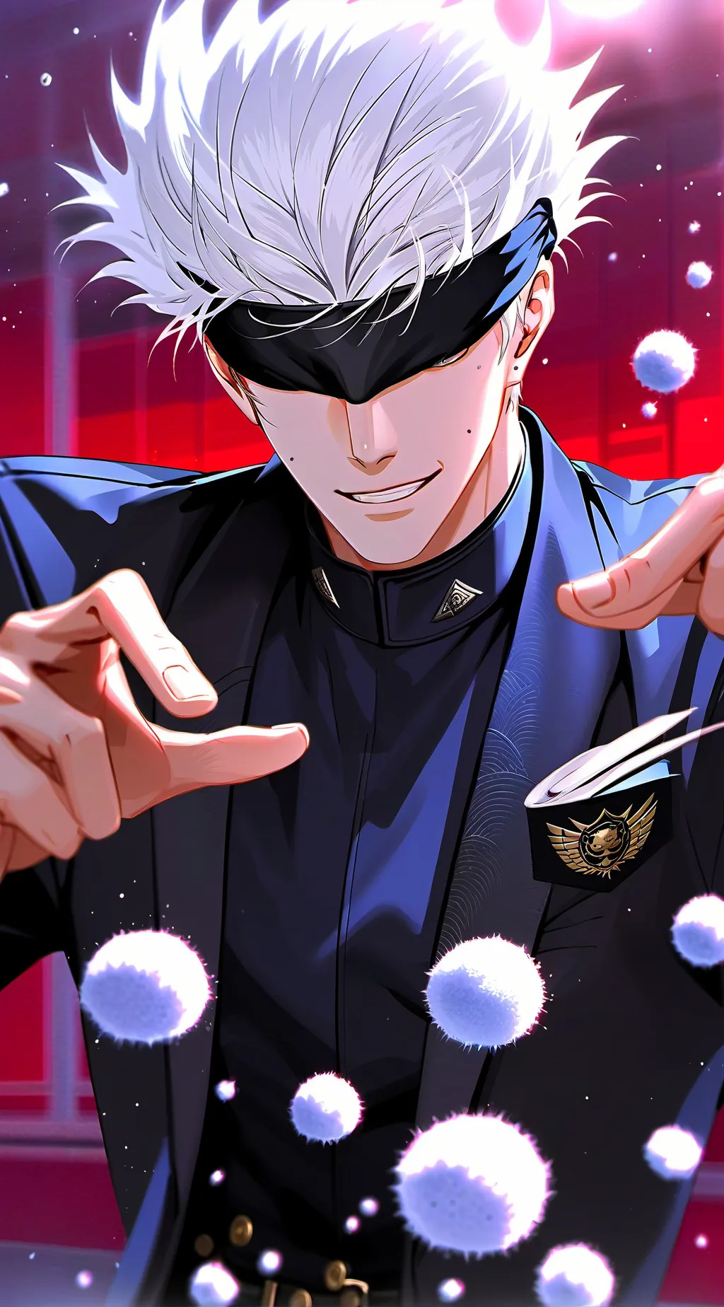 ai character: Satoru Gojo background