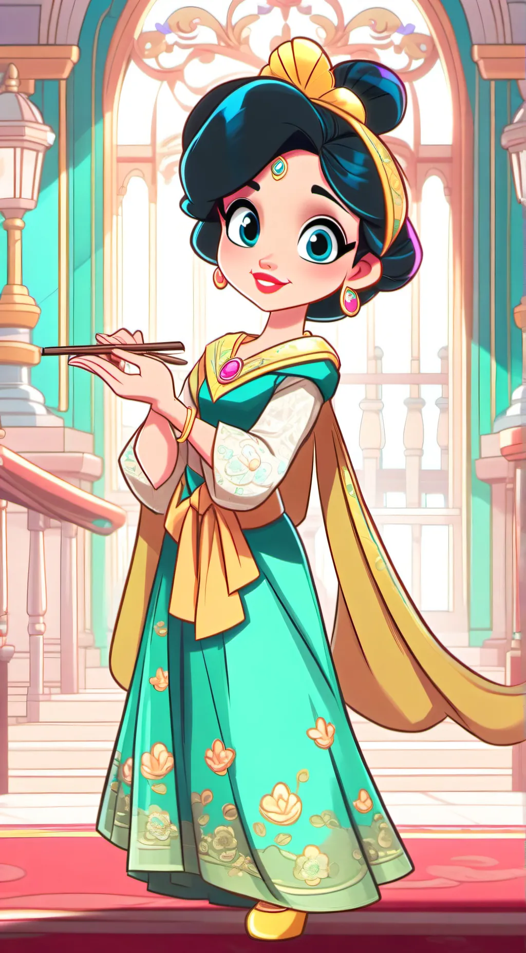 ai character: Фижма background