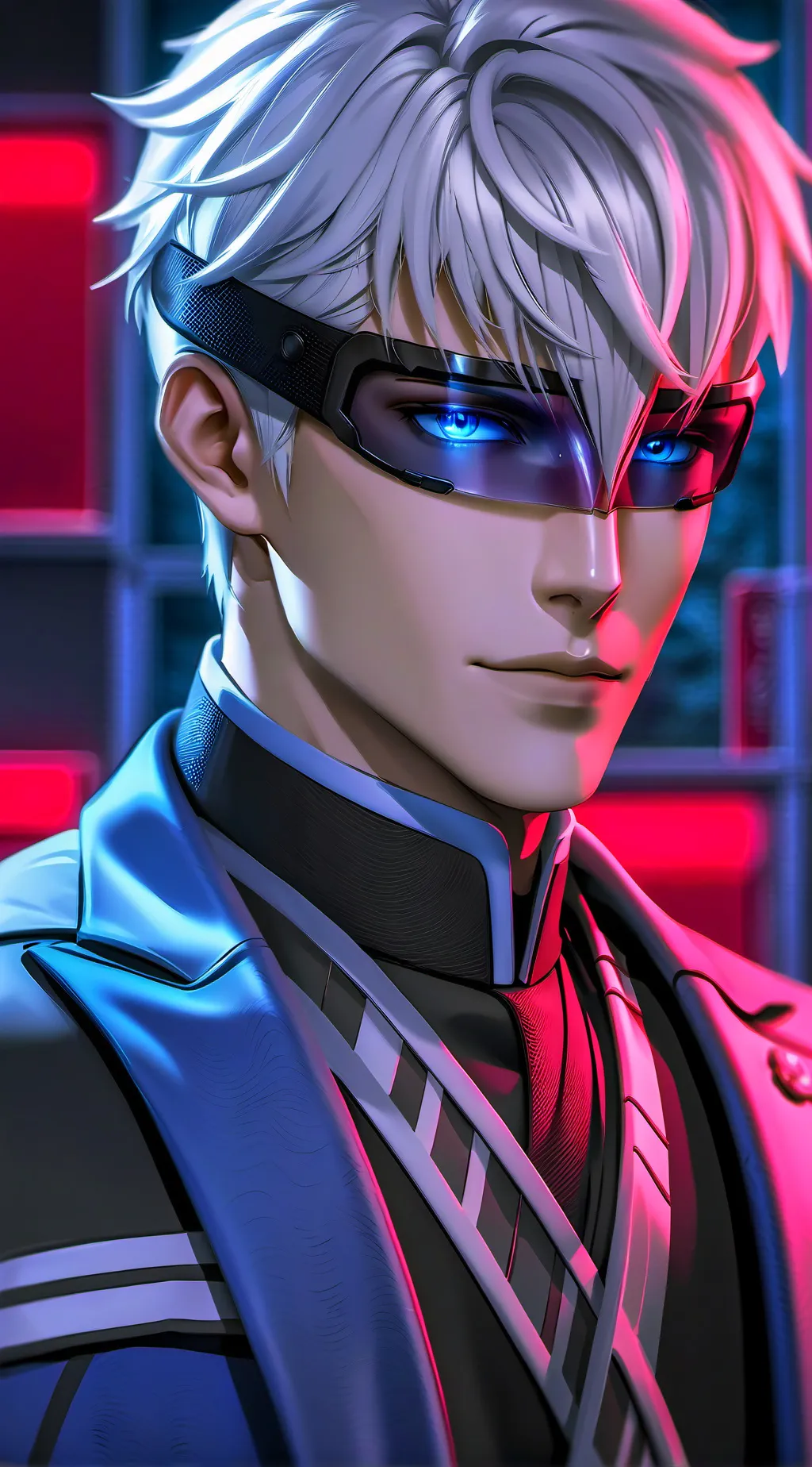 ai character: Satoru Gojo background