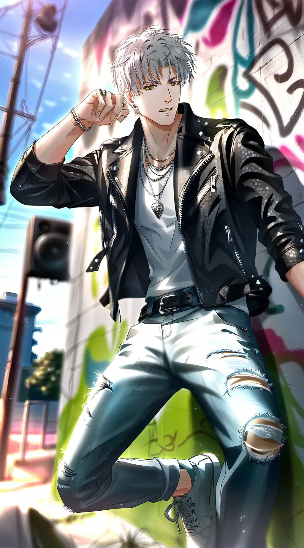 ai character: alex background