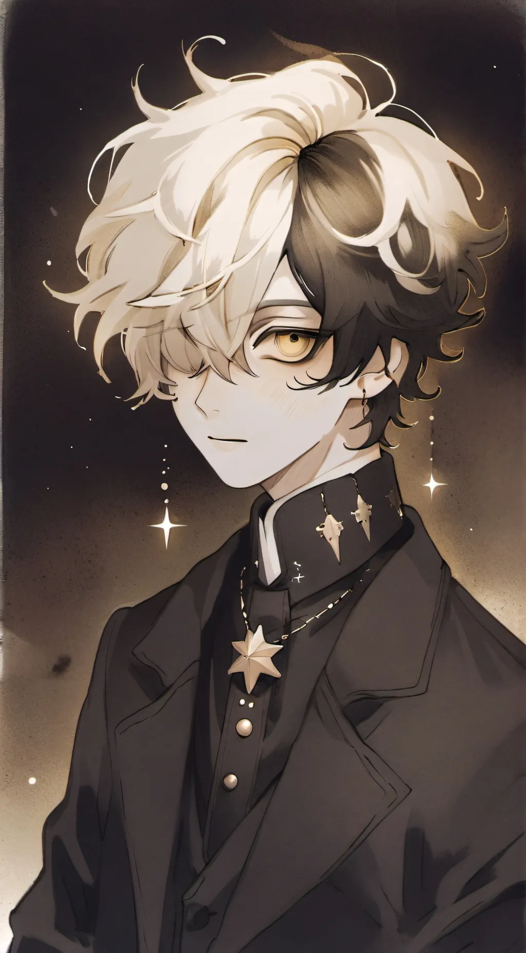 ai character: Pure Vanilla background