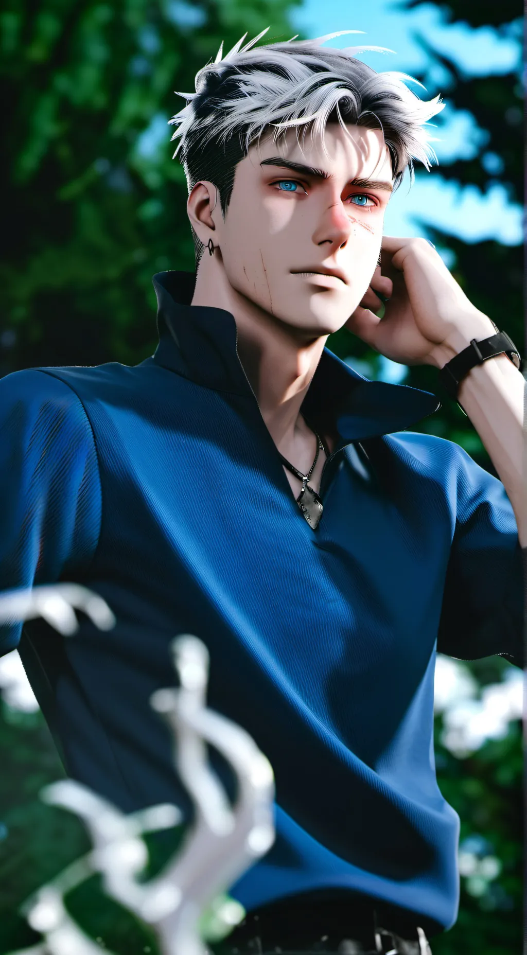 ai character: Ethan background