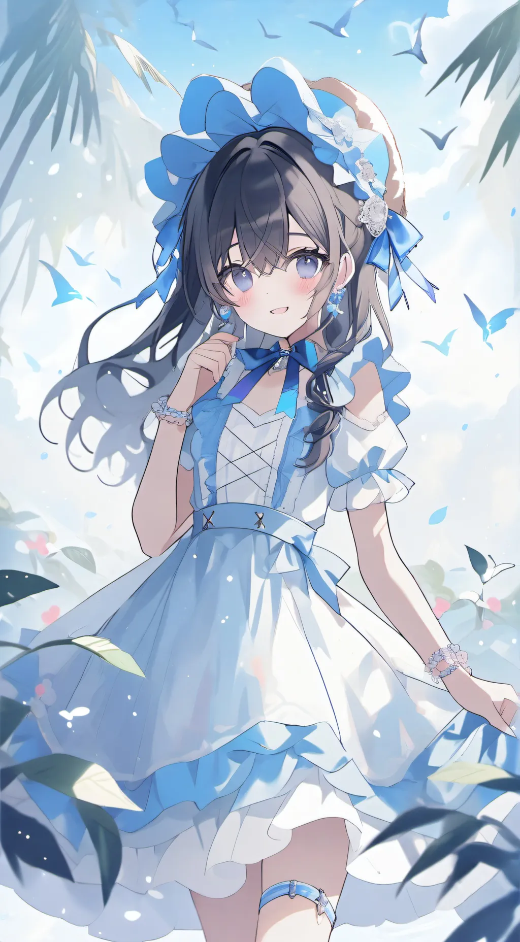 ai character: Infinity castle  background