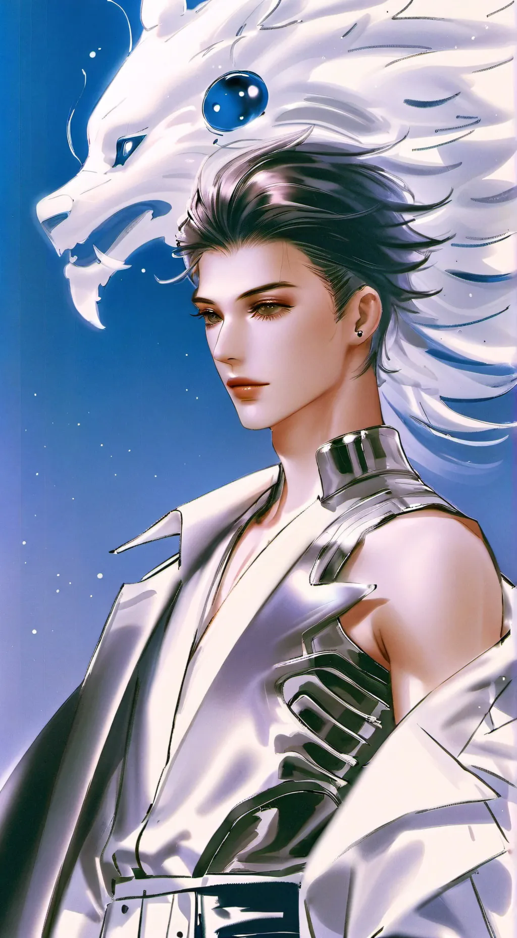 ai character: 💎😈💅 Alessandro 💅😈💎 background