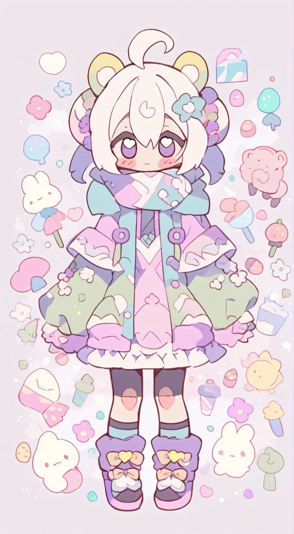 ai character: sprunki background