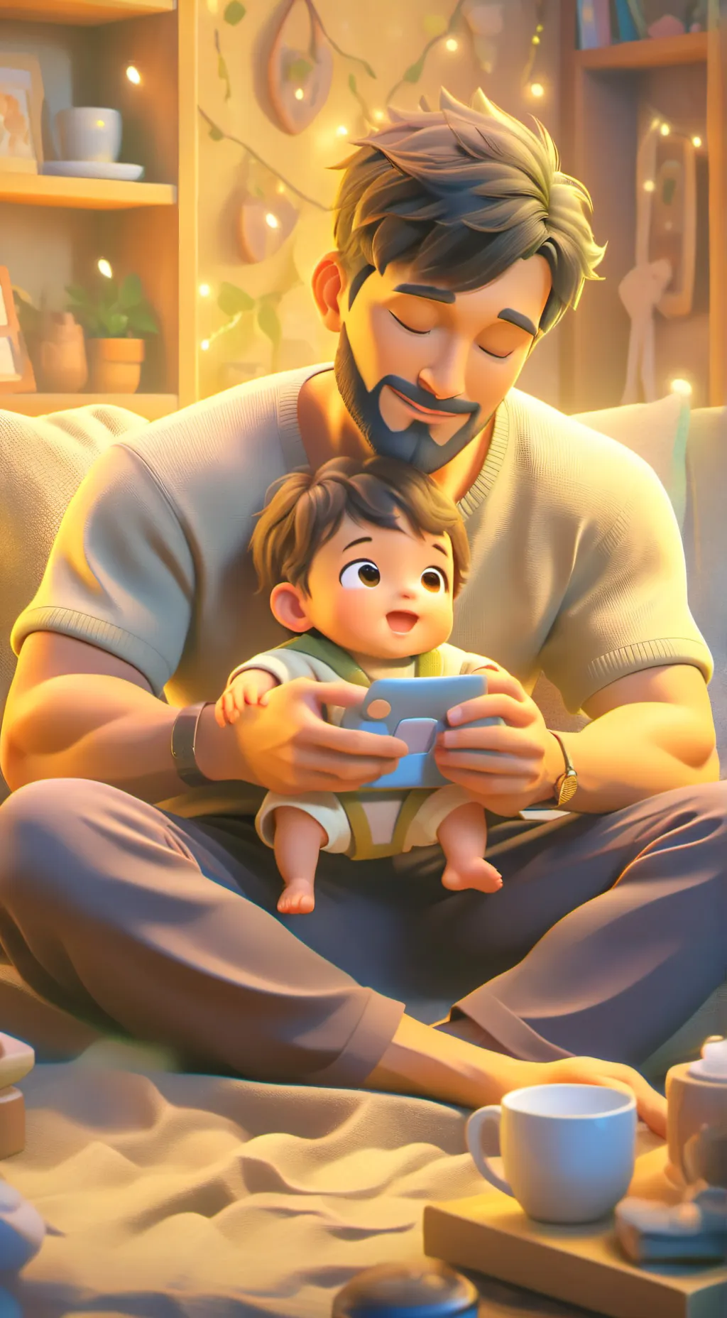 ai character: Adam and Brian background