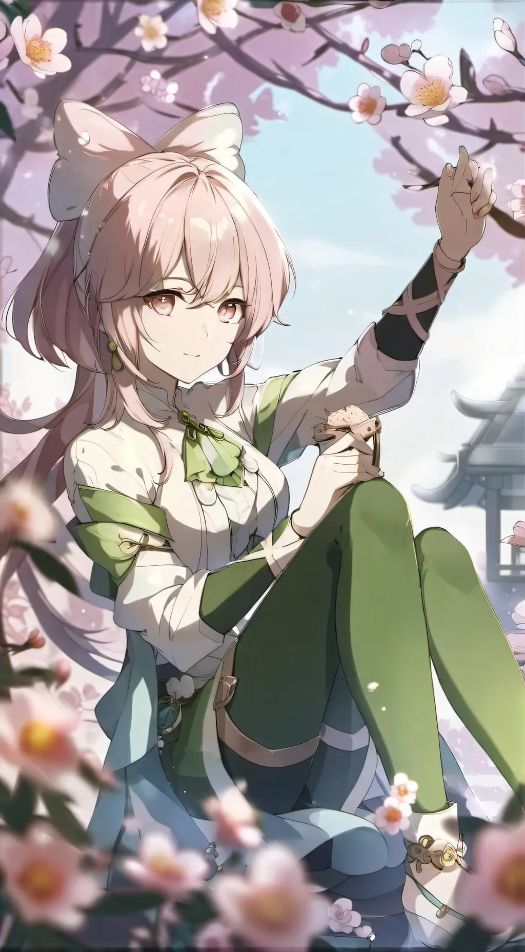 ai character: blanche  background