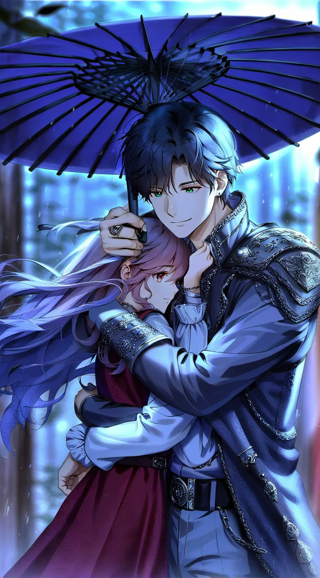 ai character: Mark and Amelia background