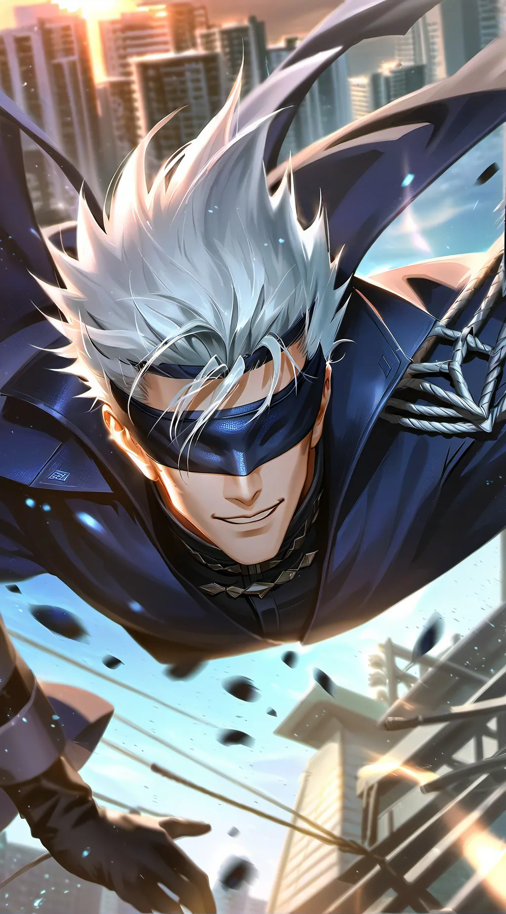 ai character: Gojo Satoru background