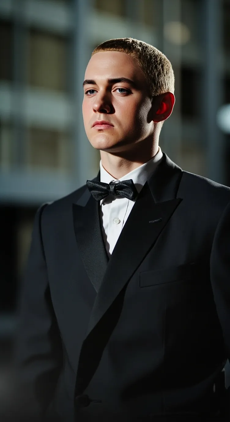 ai character: Eminem  background