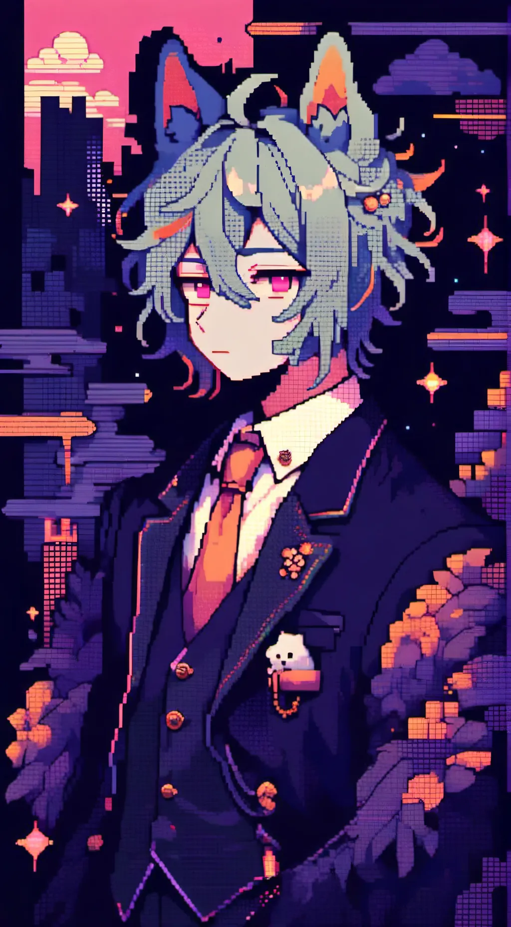 ai character: Leonardio background