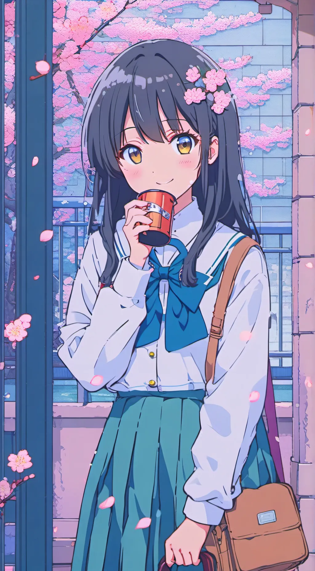 ai character: Himari background