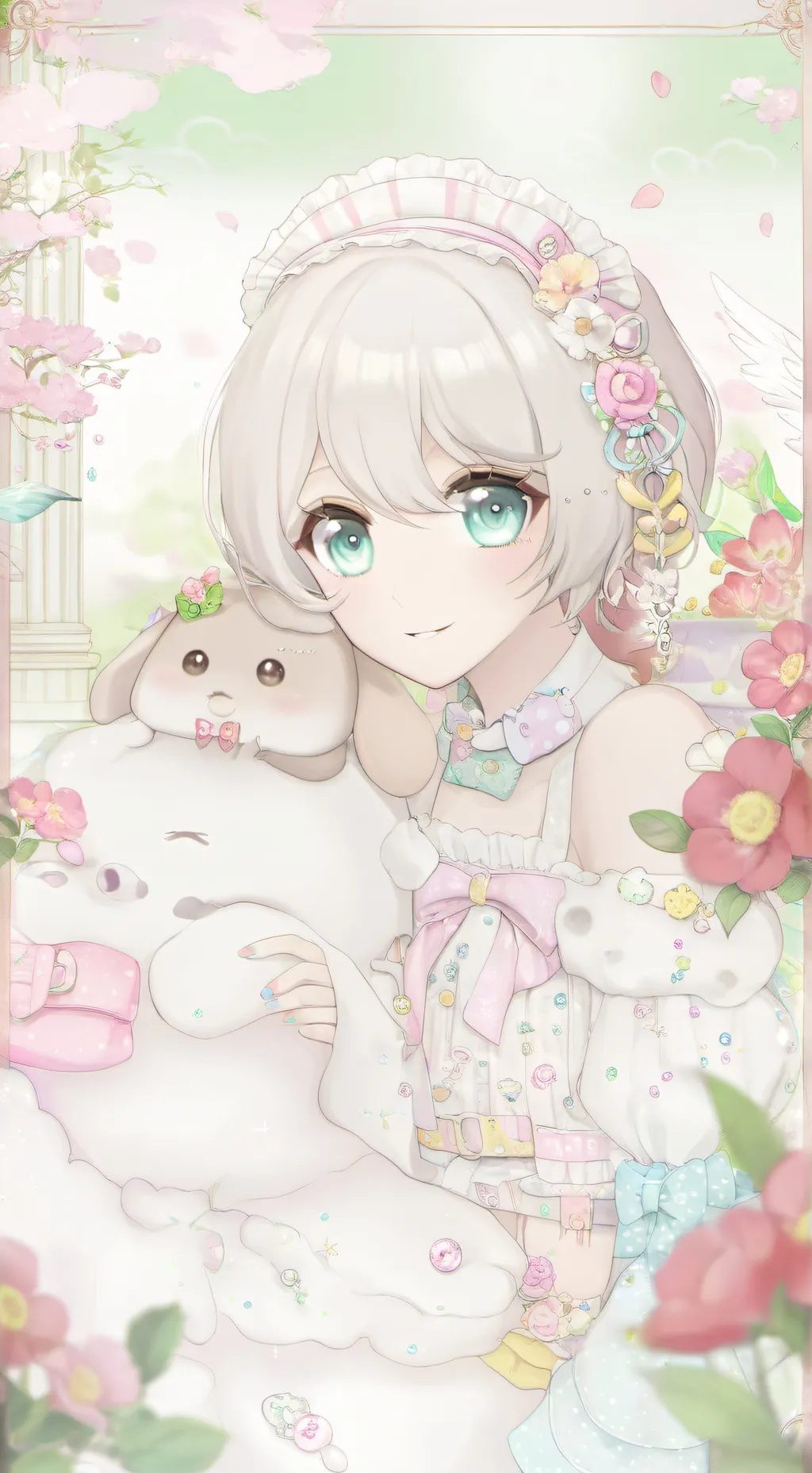 ai character: Todoroki lil sis background