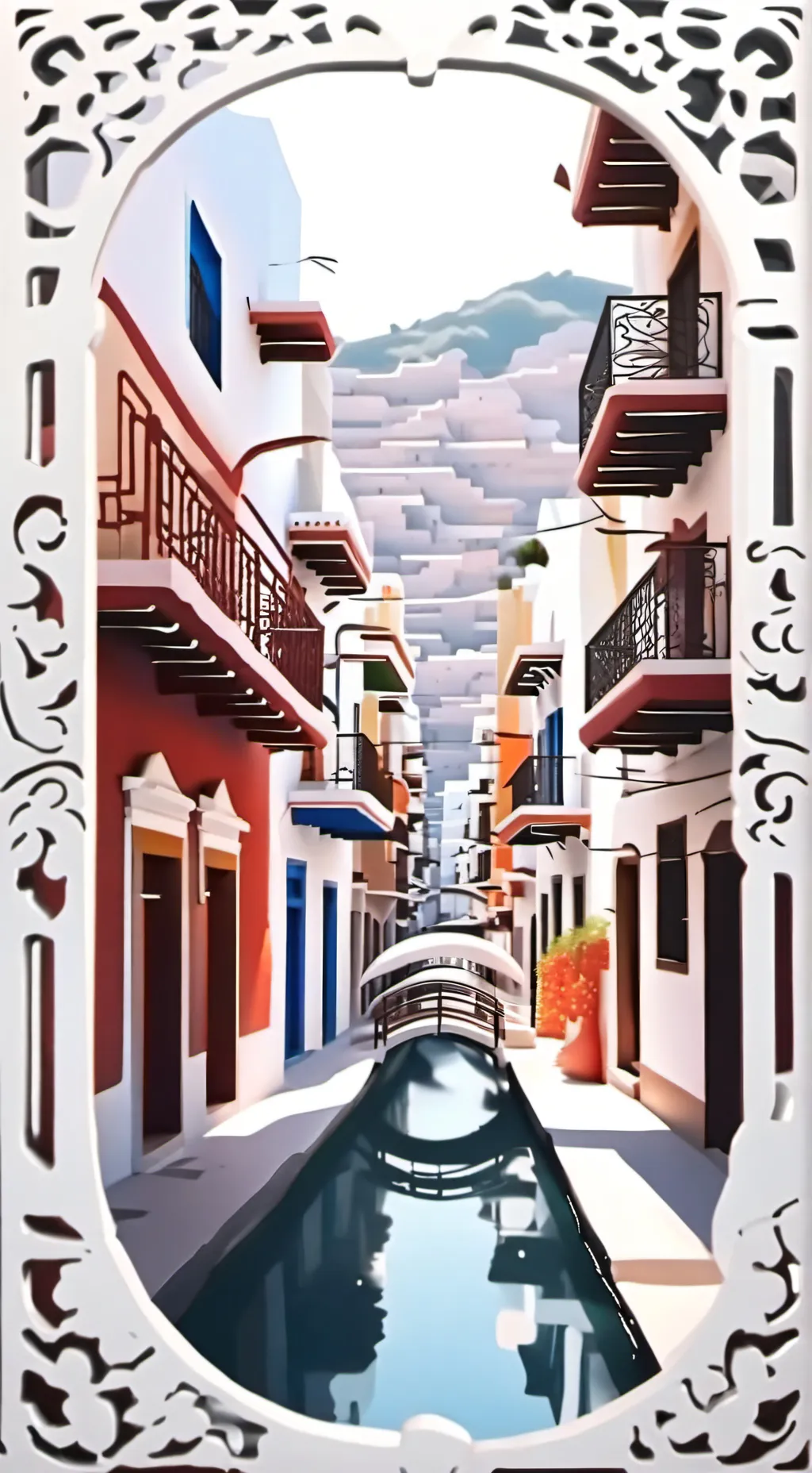 ai character: México  background