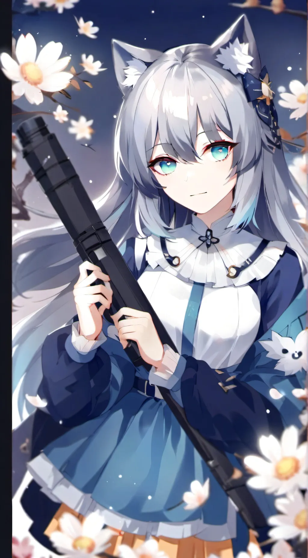 ai character: luna background