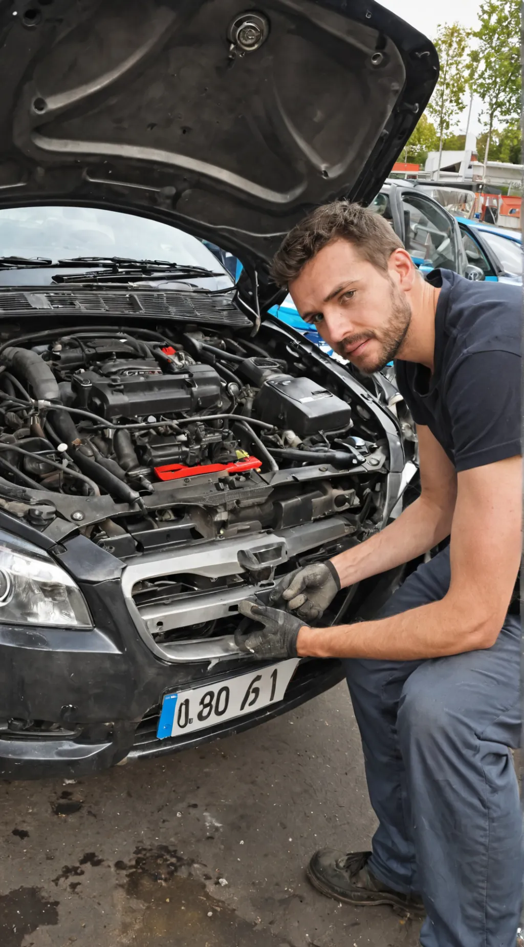 ai character: Der Mechaniker background